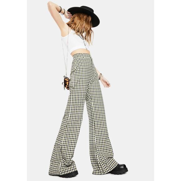 Free People Jules Gingham Pants - Picture 3 of 14